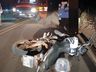 Motociclista sofre queda após colidir em cachorro no interior de Itapiranga