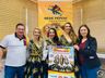 Soberanas da 43ª Oktoberfest visitam a Rádio Itapiranga