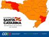 Sobe para 3 o número de regiões em alerta máximo para Covid-19 em SC