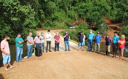 Ponte é reconstruída no interior de Itapiranga