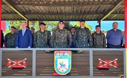 14º RCMec realiza passagem de comando em SMOeste