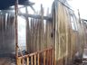 Incêndio destroi casa às margens da SC-163
