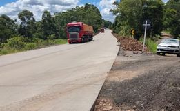 DNIT alerta para interdição total na BR-163 em Guaraciaba
