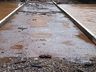 Enchente leva ponte no interior de Tunápolis