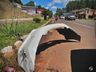 Colisão entre carro e moto deixa homem ferido em Descanso 