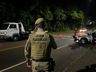 Motocicleta é apreendida em operação 'Guardiões da Noite' em SMOeste