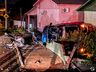 VÍDEO: Emocionada, moradora diz que vai sair da residência após acidente