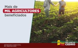Mais de um milhão de reais em bônus são entregues para agricultores