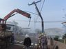 Colisão em poste  deixa parte da cidade de Iporã do Oeste sem energia elétrica