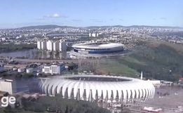 Um ano depois, como Arena e Beira-Rio se recuperaram dos prejuízos da enchente no RS