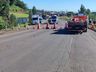 Obras na BR-163 provocam longas filas em São José do Cedro