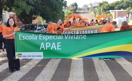 APAE de Cedro promove caminhada com o foco a promoção a saúde
