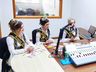 Soberanas da 43ª Oktoberfest visitam a Rádio Cedro