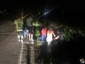SMO: Buraco na BR-163 causa queda de moto e deixa homem ferido