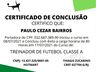 Ex-jogador profissional de Itapiranga foca em carreira de treinador