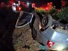Colisão com capotamento deixa uma adolescente ferida em Riqueza
