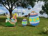 Iporã do Oeste instala ornamentação de Páscoa em pontos da cidade