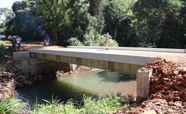  Ponte é entregue para Linha Sul Brasil