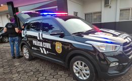 Polícia Civil prende no RS homem condenado por furto em Itapiranga