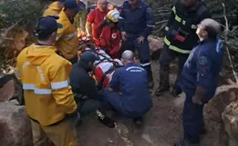 FOTOS: temporal gera deslizamentos e deixa famílias desabrigadas em SC