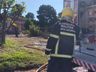 Incêndio em veículo mobiliza bombeiros de Campo Erê