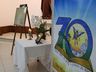Sem procissão nas ruas, Corpus Christi é celebrado com tapetes dentro da igreja em SMO