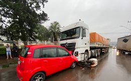 VÍDEO: motorista na contramão causa acidente grave na Willy Barth 