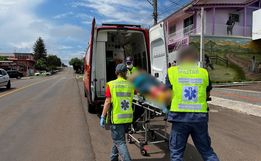 Atropelamento deixa mulher ferida no Bairro São Luiz, em SMO 