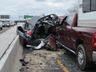 Carro de funerária se envolve em engavetamento e cadáver vai parar no meio da rodovia