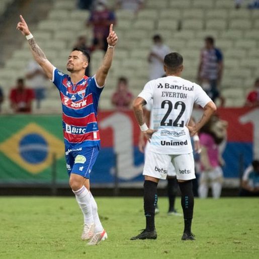 Grêmio perde para o Fortaleza,  e continua na vice-lanterna