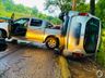 Colisão entre carros deixa feridos na SC 163, em Itapiranga