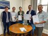 Prefeito de Itapiranga encaminha projetos em viagem à Florianópolis