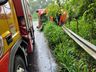 Motorista fica ferido em tombamento de carreta na SC 305