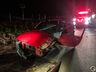 VÍDEO: Colisão frontal deixa feridos na SC-163 em Descanso