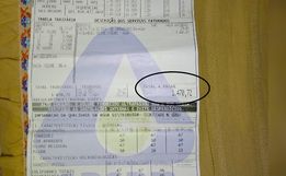 Casal de idosos recebe fatura da Casan no valor de R$ 1,4 mil em SMO