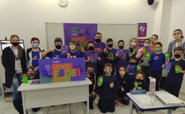 Rádio Peperi inicia ações da semana do rádio em escola de SMOeste 