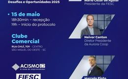 ACISMO abre venda de ingressos para Fórum de Lideranças Industriais em maio