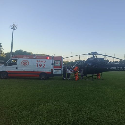 SC-283: 2ª vítima de grave acidente é transferida para Chapecó