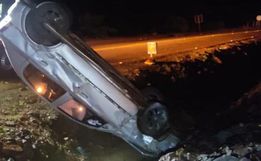 Motorista fica ferido em acidente em São José do Cedro
