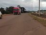 Saída de pista seguida de capotamento é registrado na BR 163 em Cedro