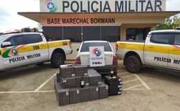PMRv ultrapassa R$ 6 milhões em apreensões de contrabando e descaminho