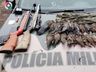 Polícia Militar Ambiental prende dupla por caça e porte ilegal de arma de fogo