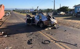 VÍDEO: Polícia busca motorista acusado de provocar acidente com morte