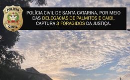 Polícia Civil cumpre três mandados de prisão