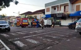Mulher fica ferida ao ser atropelada por veículo em São José do Cedro