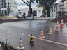 Urbanismo implanta a primeira faixa elevada em pavers