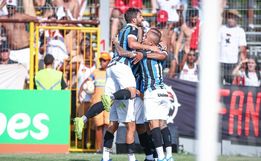 VÍDEO: Grêmio carimba a trave três vezes, mas bate o Brasil de Pelotas 
