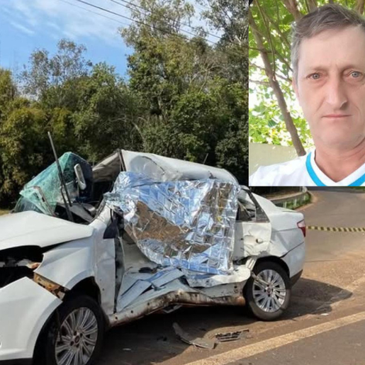 Campoerense morre em grave acidente na PR-281; esposa e neta ficam feridas