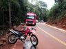 Motociclista fica ferido após queda no interior de Guaraciaba