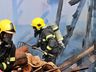 Incêndio destrói galpão em Descanso